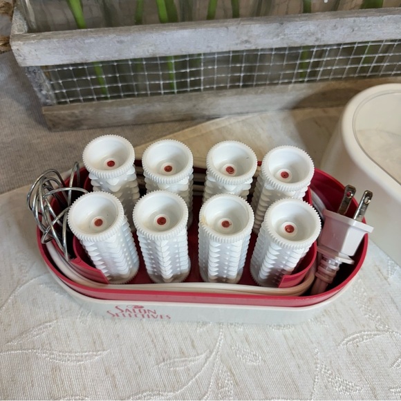 Salon Selectives Hot Rollers 8 Count Style Curlers SSP-208. Tested - Picture 2 of 7